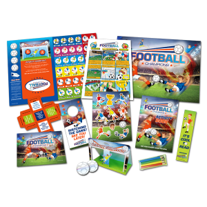 Mega Football Theme Activity Pack [Box of 40]