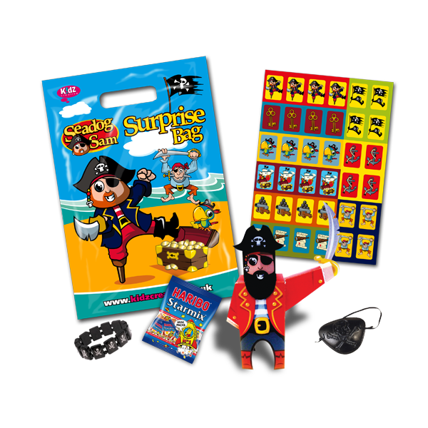 Pirate Theme Surprise Party Bag [Box of 10]