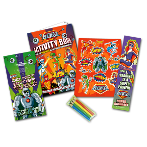 Mini Superhero Theme Activity Pack [Box of 10]